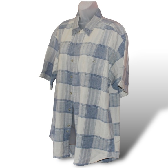 Stone river cotton short sleeve button up shirt - Picture 3 of 9